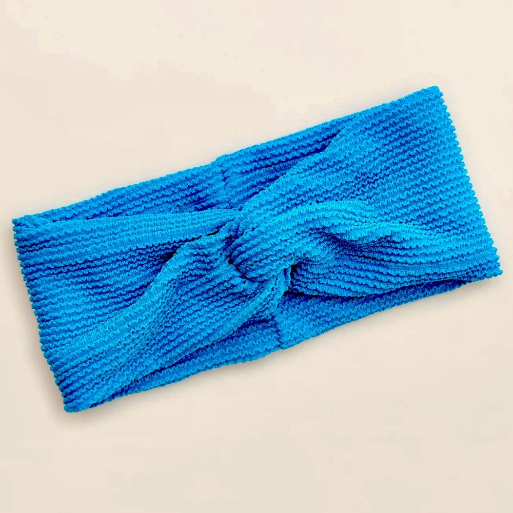 NWT Aerie Shimmery Crinkle Swim Headband